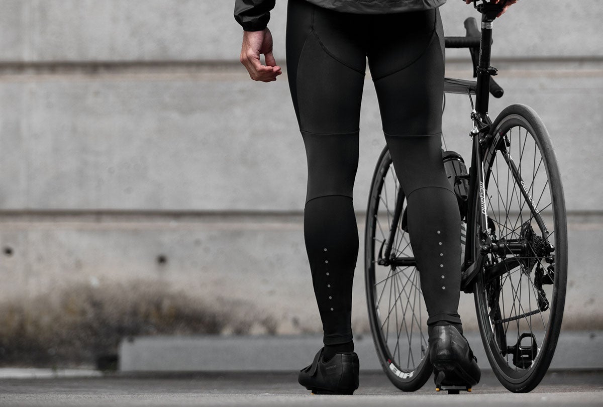 ROCKBROS Winter Cycling Pants Women Men's Pants Thermal Warm Long Pants  Fleece Reflective Windproof MTB Sports Bicycle Trousers