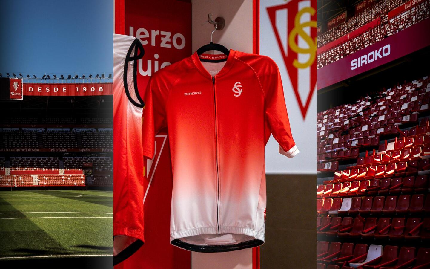 Real Sporting de Gijón x Siroko: A Cycling Collection to Wear Your Colors with Pride